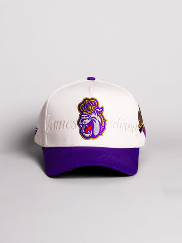 James Madison Dukes officially licensed snapback hat by Woodn Grail