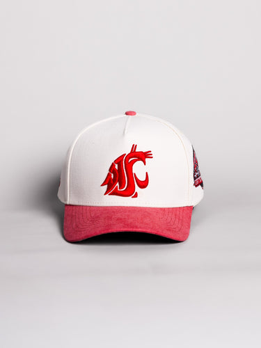 Washington State Cougars officially licensed snapback hat by Woodn Grail