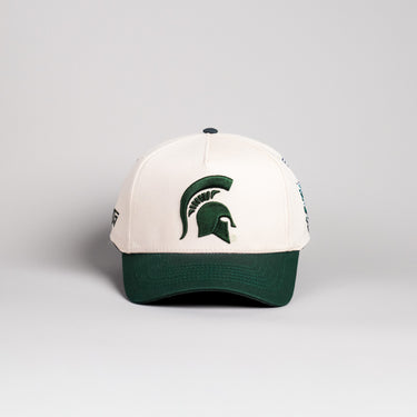 Michigan State Spartan Home Crowd / Cream & Green
