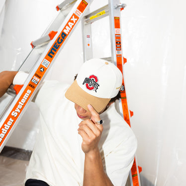 Ohio State Jobsite / Cream & Tan