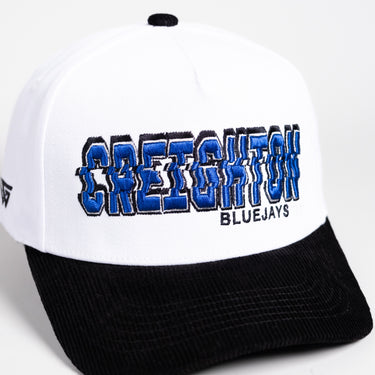 Creighton Stadium Pulse / White & Black Corduroy