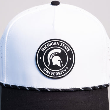 Michigan State Tee-Box Performance / White & Black