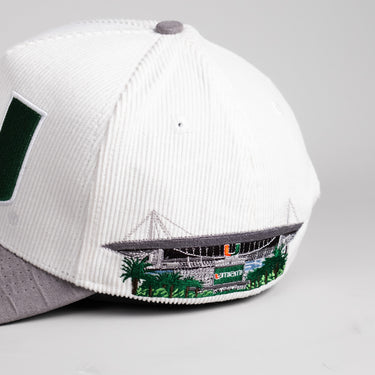 Miami Side Stadium / White & Grey