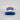 Boise State Broncos Cream and Blue Snapback Hat with Stampede Logo and The Blue Patch - Front Panel