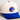 Boise State Broncos Hat Cream & Royal Blue Home Crowd - Angled View