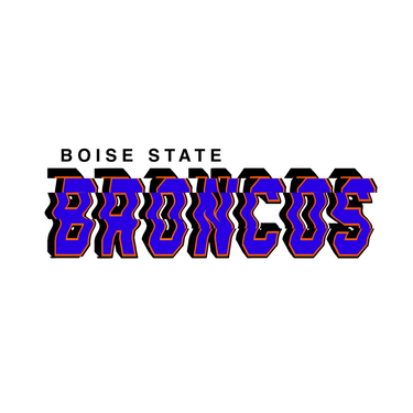 Boise State Broncos Hat White & Black Corduroy Stadium Pulse Snapback - Team Wordmark