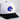Boise State Broncos Hat White Black Suede Color Splash - Angled View