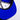 BYU Cougars Fitted Hat Royal Blue White BYU Monogram - Underbrim Detail