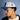 BYU Cougars Hat Cream & Royal Blue Script Snapback - On Model Lifestyle B