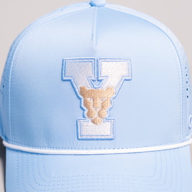 BYU Cougars Hat Powder Blue Tee Box Performance - Front Detail