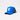 BYU OG Hat Blue Suede White Logo Snapback Brigham Young University - Angled View