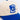Creighton Bluejays Hat Cream and Royal Blue Snapback - Front Detail