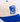 Creighton Bluejays Hat Cream and Royal Blue Snapback - Front Detail