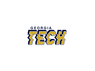 Georgia Tech Yellow Jackets Hat White & Black Corduroy Stadium Pulse Snapback - Team Wordmark