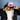 Indiana Hoosiers Hat White & Black Color Splash Snapback - On Model Lifestyle