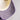 James Madison Dukes Hat Cream & Purple Script Snapback - Underbrim Detail