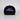 Kansas State Corduroy Hat - Black with Purple Script - Front Panel