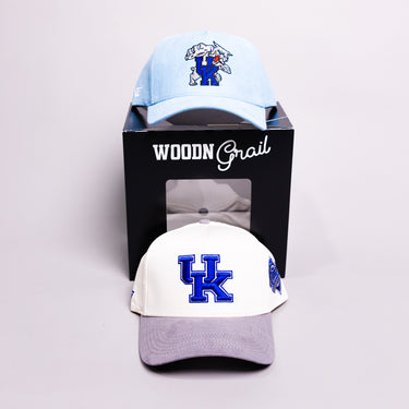 Kentucky Wildcats Double Down 2 Hat Bundle - Front Panel