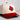 Louisville Cardinals Hat Cream & Cardinal Logo Script - Angled View