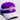 LSU Tigers Geaux Hat Purple White Brim Tiger Logo Snapback College LSU - Front Detail