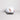 LSU Tigers Hat White & Grey Suede Side Stadium Patch - Front Panel