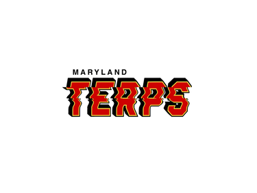 Maryland Terrapins Hat White & Black Corduroy Stadium Pulse Snapback - Team Wordmark