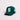 Michigan State Spartans Green Wool Snapback Hat with Block S Logo and University Seal Patch - Angled View