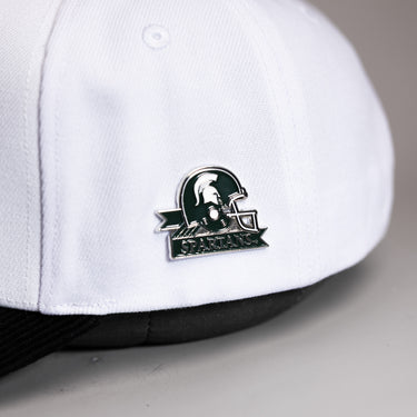 Michigan State Spartans Helmet Pin Officially Licensed Collectible - On Hat Detail