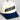 Michigan Wolverines Hat Cream & Navy Blue Tilt Snapback - Angled View