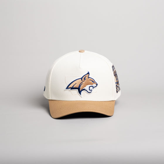 Montana State Bobcats Hat Neutrals Snapback - Front Panel
