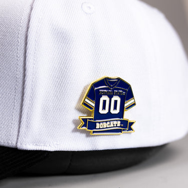 Montana State Bobcats Jersey Pin Officially Licensed Collectible - On Hat Detail