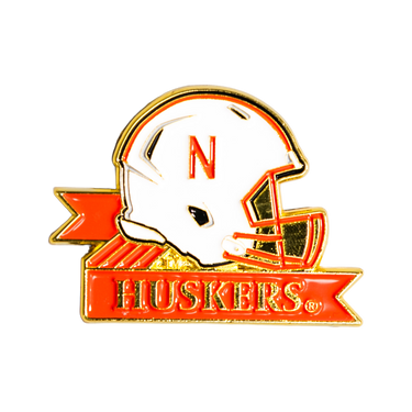 Nebraska Cornhuskers Helmet Pin Officially Licensed Collectible - Product Front