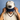Notre Dame Fighting Irish Hat Cream & Navy Banners Snapback - On Model Lifestyle C