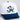 Notre Dame Fighting Irish Hat White & Navy Leprechaun Snapback - Angled View