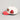 Oklahoma Sooners Hat Cream & Red Sun Fade Snapback - Side Patch