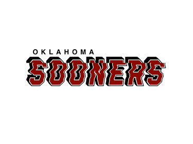 Oklahoma Sooners Hat White & Black Corduroy Stadium Pulse Snapback - Team Wordmark
