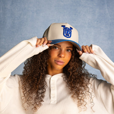 BYU Sun Fade / Cream & Royal Blue