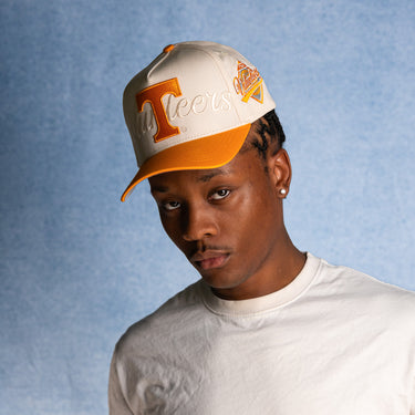 Tennessee Stacked Script / Cream & Orange
