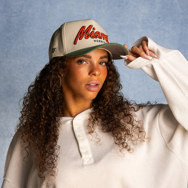 Miami Sun Fade / Cream & Green