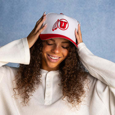 Utah Side Stadium / White & Red