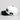 Oregon Ducks Hat White & Black Corduroy Flying V - Side Patch Detail