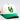 Oregon Ducks Stacked Letter Logo Hat Cream and Green Corduroy Snapback - Front Detail