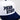 Penn State Nittany Lions Hat White & Navy Corduroy Stadium Pulse Snapback - Front Detail