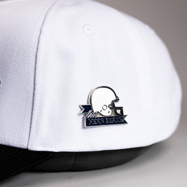Penn State Nittany Lions Helmet Pin Officially Licensed Collectible - On Hat Detail