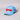Powder Blue Ole Miss Snapback Hat with Shark Patch - Angled View