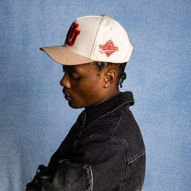 Utah Utes / Cream & Beige Suede