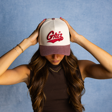 Montana Sun Fade / Cream & Maroon
