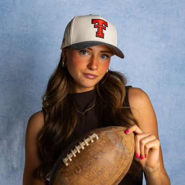 Texas Tech Sun Fade / Cream & Black