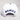 Samoa Hat White Navy Block S Snapback - Back View