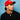 San Fran Hat Red Suede Snapback with Bridge Embroidery - On Model Lifestyle